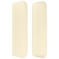 vidaXL Testiera ad Orecchio Crema 183x16x78/88 cm in Similpelle vidaXL Testiera ad Orecchio Crema 183x16x78/88 cm in Similpelle