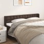 vidaXL Testiera ad Orecchio Marrone 203x16x78/88 cm in Similpelle vidaXL Testiera ad Orecchio Marrone 203x16x78/88 cm in Similpelle