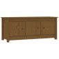 Scarpiera Miele 110x38x45,5 cm in Legno Massello di Pino Scarpiera Miele 110x38x45,5 cm in Legno Massello di Pino