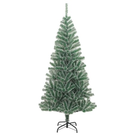 vidaXL Albero di Natale Artificiale con Neve Fioccata Verde 150 cm