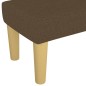 Panca Marrone Scuro 100x30x30 cm in Tessuto Panca Marrone Scuro 100x30x30 cm in Tessuto