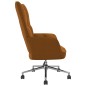 vidaXL Poltrona Relax Marrone in Velluto vidaXL Poltrona Relax Marrone in Velluto