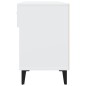 Scarpiera Bianca 102x35x55 cm in Legno Multistrato