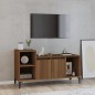 Mobile TV Rovere Marrone 100x35x55 cm in Legno Multistrato Mobile TV Rovere Marrone 100x35x55 cm in Legno Multistrato