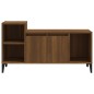 Mobile TV Rovere Marrone 100x35x55 cm in Legno Multistrato Mobile TV Rovere Marrone 100x35x55 cm in Legno Multistrato
