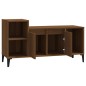Mobile TV Rovere Marrone 100x35x55 cm in Legno Multistrato Mobile TV Rovere Marrone 100x35x55 cm in Legno Multistrato
