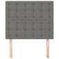 vidaXL Testiera 2 pz Grigio Scuro 80x5x78/88 cm in Tessuto vidaXL Testiera 2 pz Grigio Scuro 80x5x78/88 cm in Tessuto