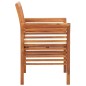 vidaXL Sedie da Pranzo Giardino con Cuscini 8 pz Legno Massello Acacia vidaXL Sedie da Pranzo Giardino con Cuscini 8 pz Legno Massello Acacia