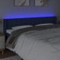 vidaXL Testiera a LED Blu 203x16x78/88 cm in Tessuto vidaXL Testiera a LED Blu 203x16x78/88 cm in Tessuto