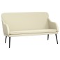 Panca Crema 110x76x80 cm in Similpelle Panca Crema 110x76x80 cm in Similpelle