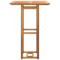 vidaXL Tavolo da Bistrot 75x75x110 cm in Legno Massello di Acacia vidaXL Tavolo da Bistrot 75x75x110 cm in Legno Massello di Acacia