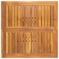 vidaXL Tavolo da Bistrot 75x75x110 cm in Legno Massello di Acacia vidaXL Tavolo da Bistrot 75x75x110 cm in Legno Massello di Acacia