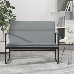 Panca Grigio Chiaro 100x64x80 cm in Tessuto