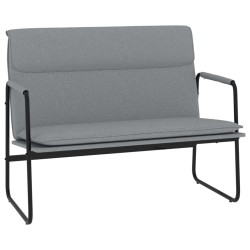 Panca Grigio Chiaro 100x64x80 cm in Tessuto