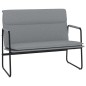 Panca Grigio Chiaro 100x64x80 cm in Tessuto