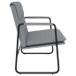 Panca Grigio Chiaro 100x64x80 cm in Tessuto
