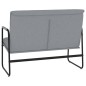 Panca Grigio Chiaro 100x64x80 cm in Tessuto