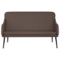 Panca Marrone 110x76x80 cm in Similpelle Panca Marrone 110x76x80 cm in Similpelle