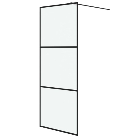 vidaXL Parete Doccia Walk in 80x195 cm Vetro Smerigliato ESG