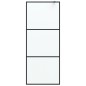 vidaXL Parete Doccia Walk in 80x195 cm Vetro Smerigliato ESG vidaXL Parete Doccia Walk in 80x195 cm Vetro Smerigliato ESG
