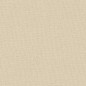 vidaXL Panca Crema 110x76x80 cm in Tessuto