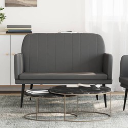 Panca Grigia 107x80x81 cm in Similpelle
