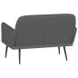 Panca Grigia 107x80x81 cm in Similpelle Panca Grigia 107x80x81 cm in Similpelle