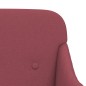 Panca Rosso Vino 110x76x80 cm in Tessuto Panca Rosso Vino 110x76x80 cm in Tessuto