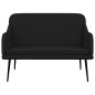 Panca Nera 110x76x80 cm in Tessuto