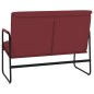 Panca Rosso Vino 100x64x80 cm in Similpelle Panca Rosso Vino 100x64x80 cm in Similpelle