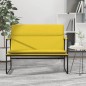 Panca Giallo Chiaro 100x64x80 cm in Tessuto Panca Giallo Chiaro 100x64x80 cm in Tessuto