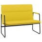 Panca Giallo Chiaro 100x64x80 cm in Tessuto Panca Giallo Chiaro 100x64x80 cm in Tessuto