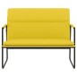 Panca Giallo Chiaro 100x64x80 cm in Tessuto Panca Giallo Chiaro 100x64x80 cm in Tessuto