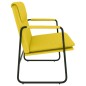 Panca Giallo Chiaro 100x64x80 cm in Tessuto Panca Giallo Chiaro 100x64x80 cm in Tessuto