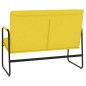 Panca Giallo Chiaro 100x64x80 cm in Tessuto Panca Giallo Chiaro 100x64x80 cm in Tessuto