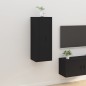 Mobile Porta TV a Parete Nero 40x34,5x100 cm Mobile Porta TV a Parete Nero 40x34,5x100 cm