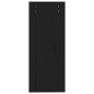 Mobile Porta TV a Parete Nero 40x34,5x100 cm Mobile Porta TV a Parete Nero 40x34,5x100 cm
