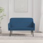 Panca Blu 110x76x80 cm in Tessuto Panca Blu 110x76x80 cm in Tessuto