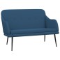 Panca Blu 110x76x80 cm in Tessuto Panca Blu 110x76x80 cm in Tessuto