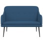 Panca Blu 110x76x80 cm in Tessuto Panca Blu 110x76x80 cm in Tessuto