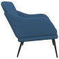 Panca Blu 110x76x80 cm in Tessuto Panca Blu 110x76x80 cm in Tessuto