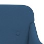 Panca Blu 110x76x80 cm in Tessuto Panca Blu 110x76x80 cm in Tessuto