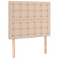 vidaXL Testiere 2 pz Cappuccino 90x5x78/88 cm in Similpelle vidaXL Testiere 2 pz Cappuccino 90x5x78/88 cm in Similpelle