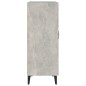 Credenza Grigio Cemento 69,5x34x90 cm in Legno Multistrato Credenza Grigio Cemento 69,5x34x90 cm in Legno Multistrato