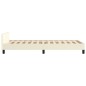 vidaXL Giroletto con Testiera Crema 90x190 cm in Similpelle vidaXL Giroletto con Testiera Crema 90x190 cm in Similpelle