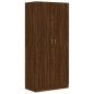 Armadio Rovere Marrone 90x52x200 cm in Legno Multistrato Armadio Rovere Marrone 90x52x200 cm in Legno Multistrato