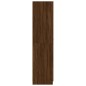 Armadio Rovere Marrone 90x52x200 cm in Legno Multistrato Armadio Rovere Marrone 90x52x200 cm in Legno Multistrato