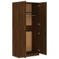 Armadio Rovere Marrone 90x52x200 cm in Legno Multistrato Armadio Rovere Marrone 90x52x200 cm in Legno Multistrato