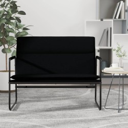 Panca Nera 100x64x80 cm in Tessuto