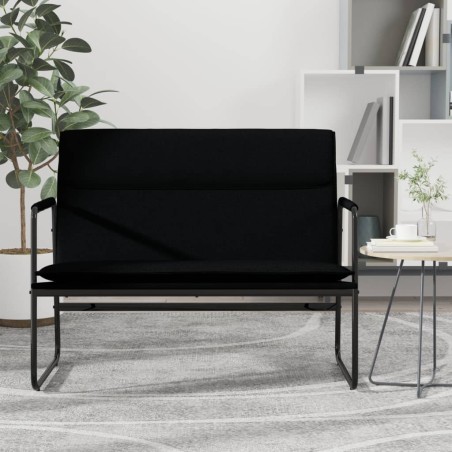 Panca Nera 100x64x80 cm in Tessuto